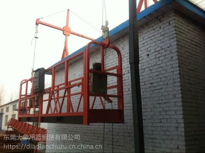 大朗吊籃出租安裝高空管道